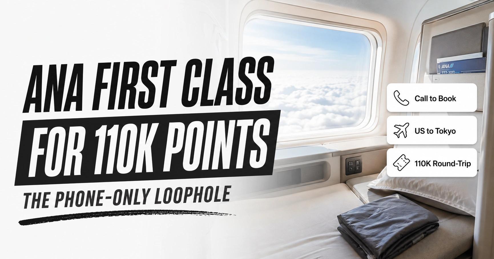 ANA First Class With Virgin Atlantic Points: The Loophole You Can't Book Online